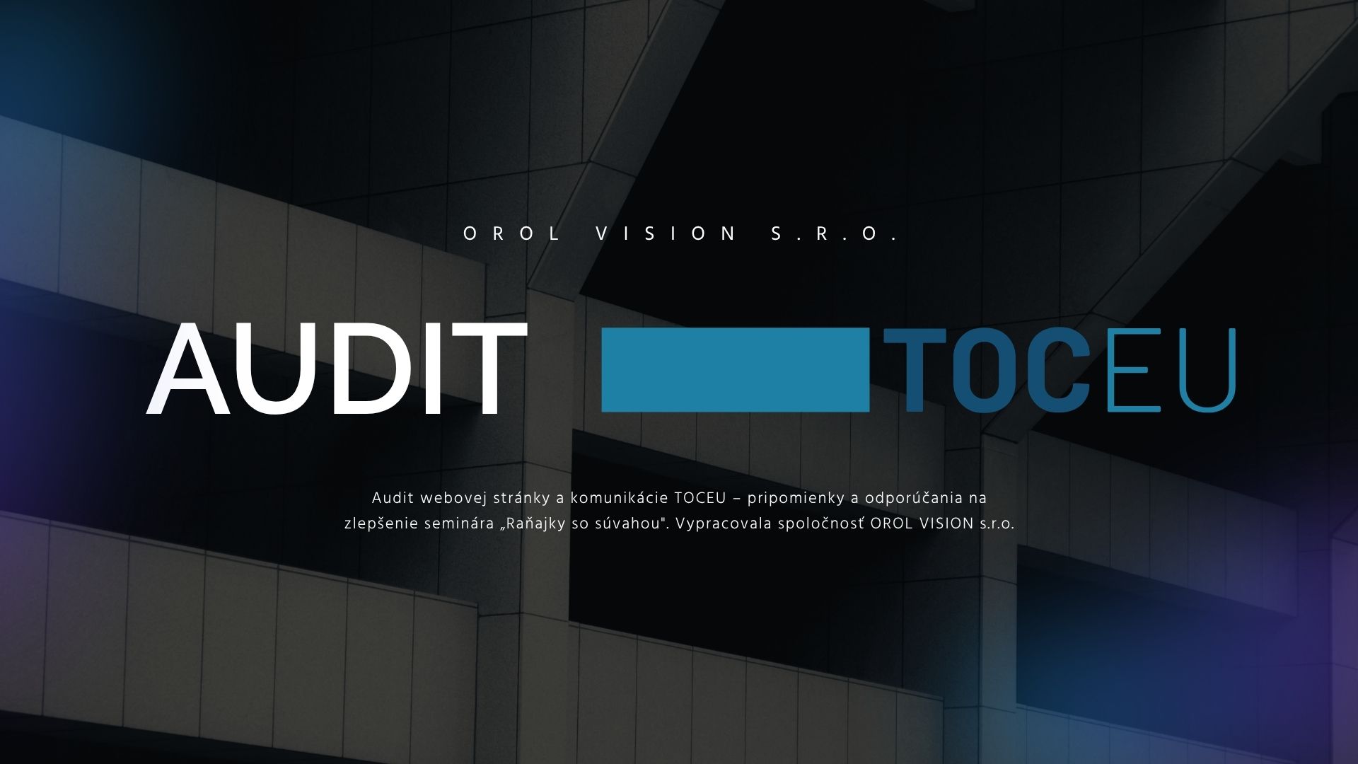 TOCEU – slide 1